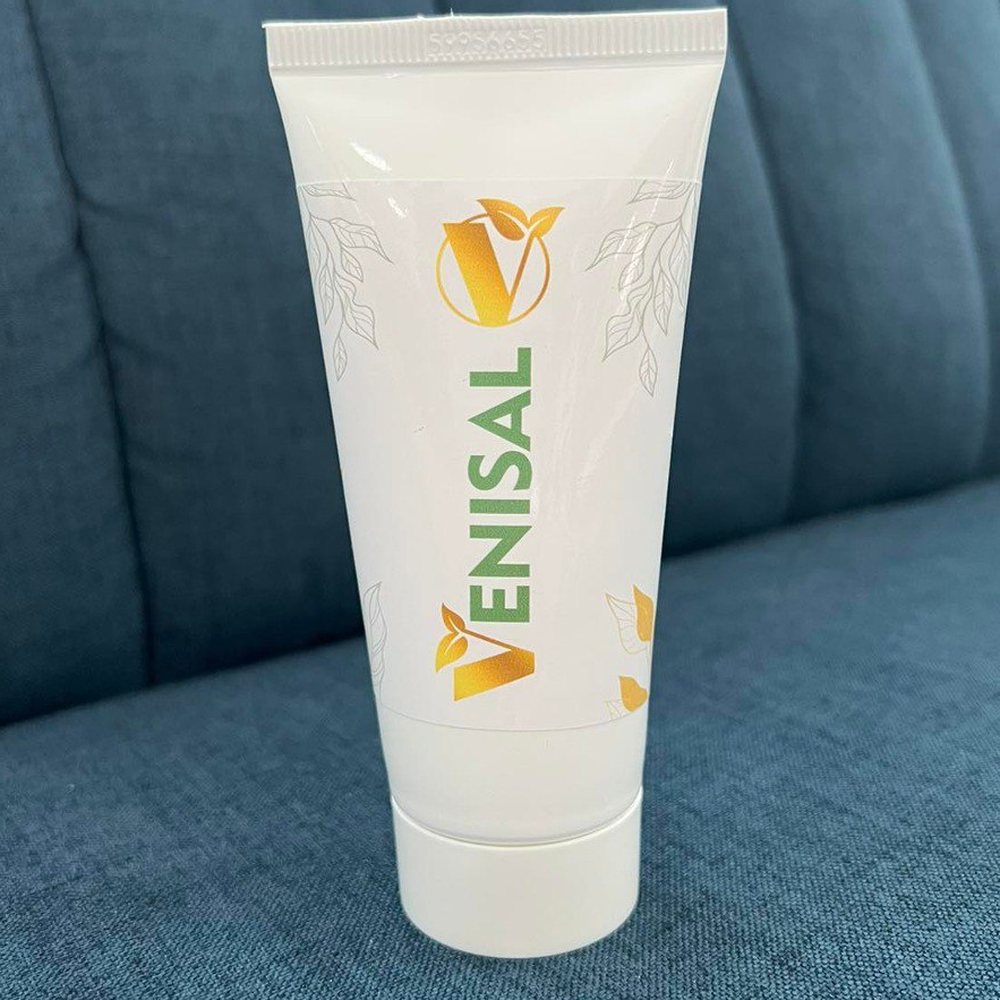 Venisal, bijela tuba kreme za noge sa zlatnim logom